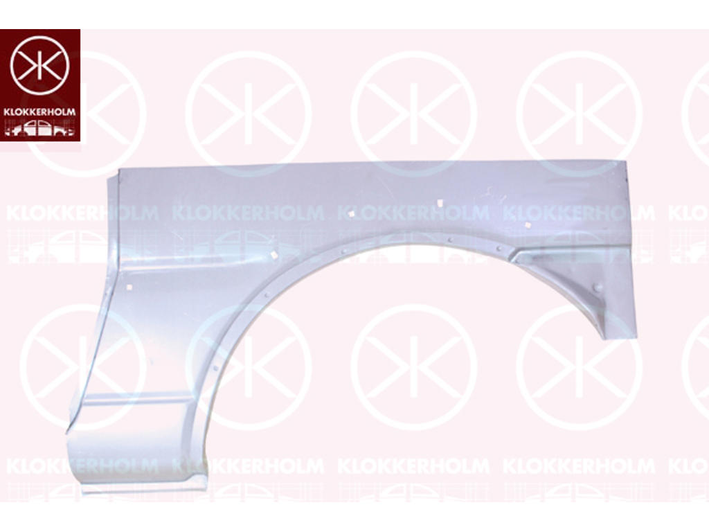 Quarter Panel, Left Rear, Wheel Arch Border, Repair Panel