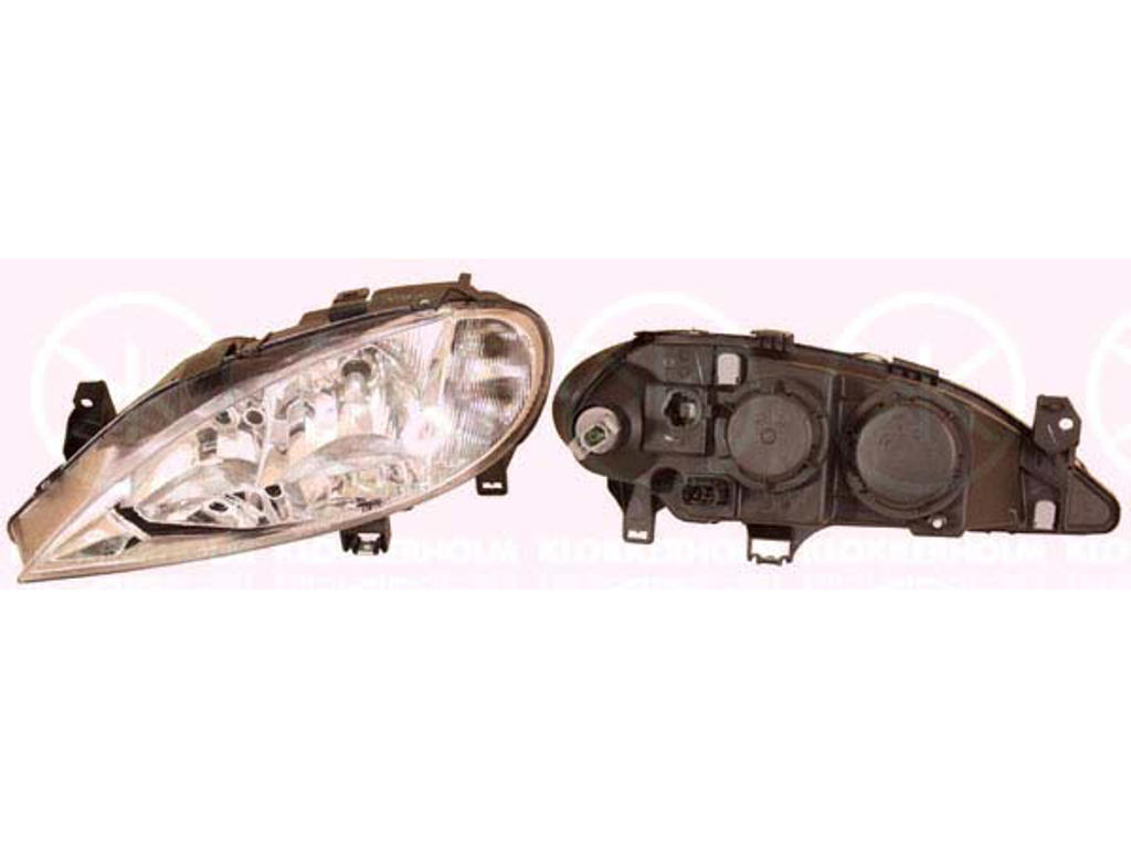 Headlight, H7/H1, for vehicles with headlight levelling, Right, Illuminance [lx]: 20