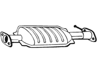 Catalytic Converter, with mounting parts, Emission Standard: Euro 1, Emission Standard: Euro 2