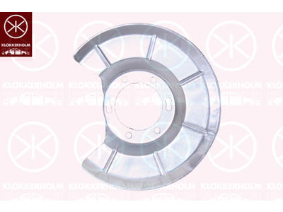 Bromssköld, Bakaxel, Diameter 1/diameter 2 [mm]: 310/87, för bromsskivediameter [mm]: 280, 4WD