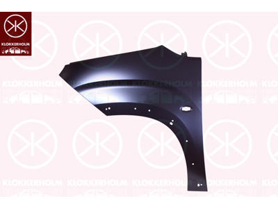 Wing, Right Front, Electrogalvanized