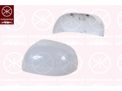 Housing, exterior mirror, w/primer, Left