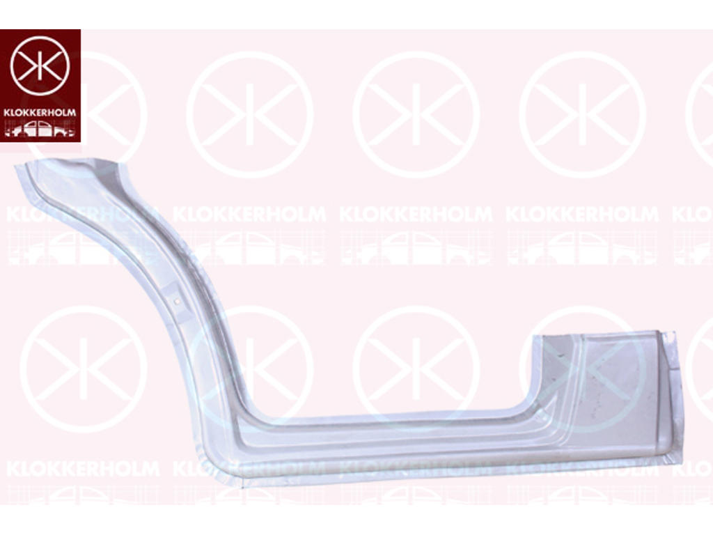 Rocker Panel, Repair Panel, Right, Outer section