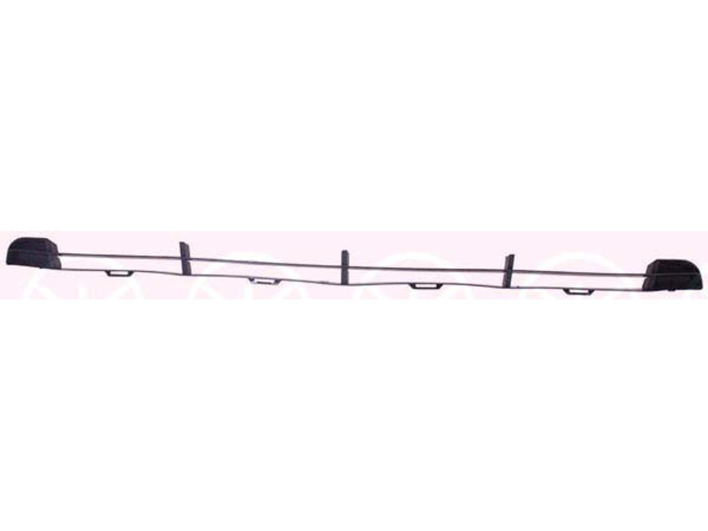 Ventilatiegrille, bumper, Voor, Bovenste deel