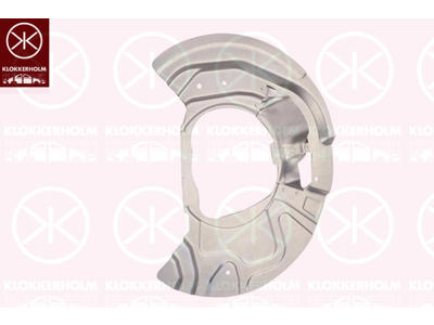 Bromssköld, framaxel vänster, för bromsskivediameter [mm]: 348, aluminium