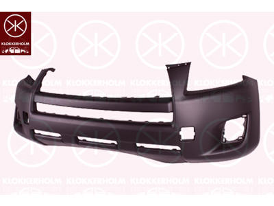 Bumper, Front, black