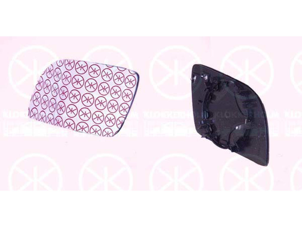 Mirror Glass, exterior mirror, Convex, Heatable, Right