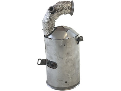 Catalytic Converter, with mounting parts, Euro 5