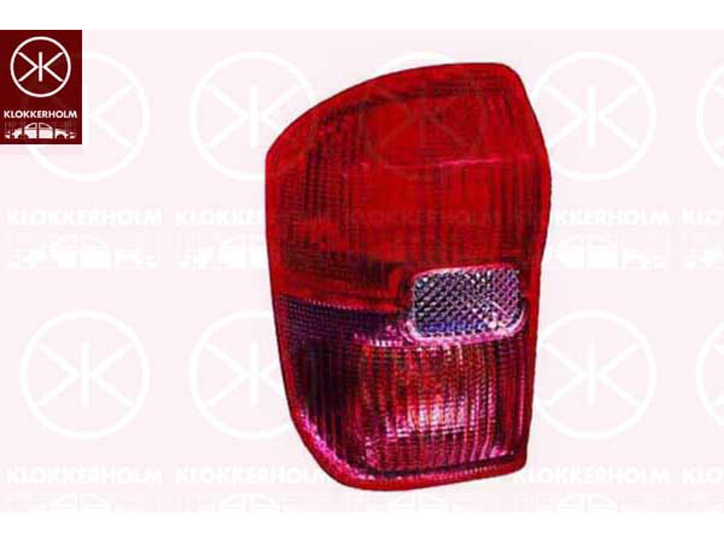 Tail Light Assembly, without bulb holder, Left