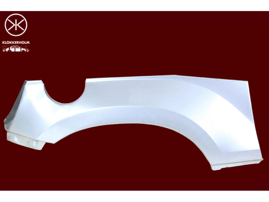 Quarter Panel, 2-dr, Right, Wheel Arch Border, Repair Panel, Upper section