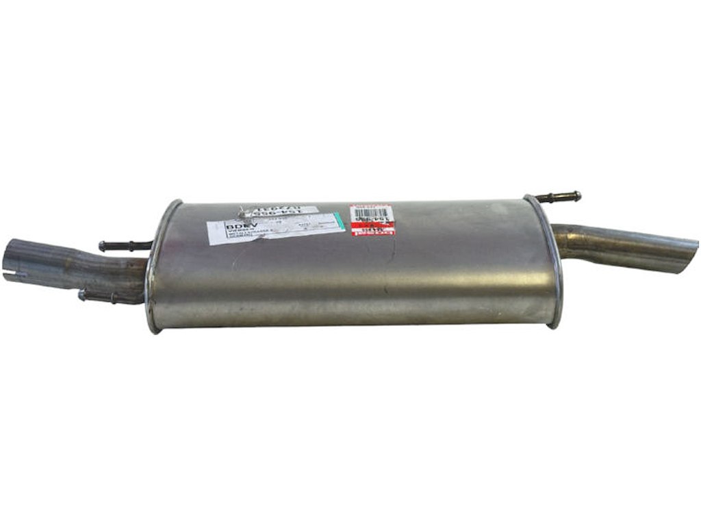 Rear Muffler, See accessories list for additionally required parts:  