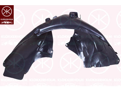 Liner, wheelhouse, Plastic, Left Front