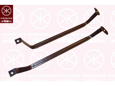 Strap, fuel tank, Set