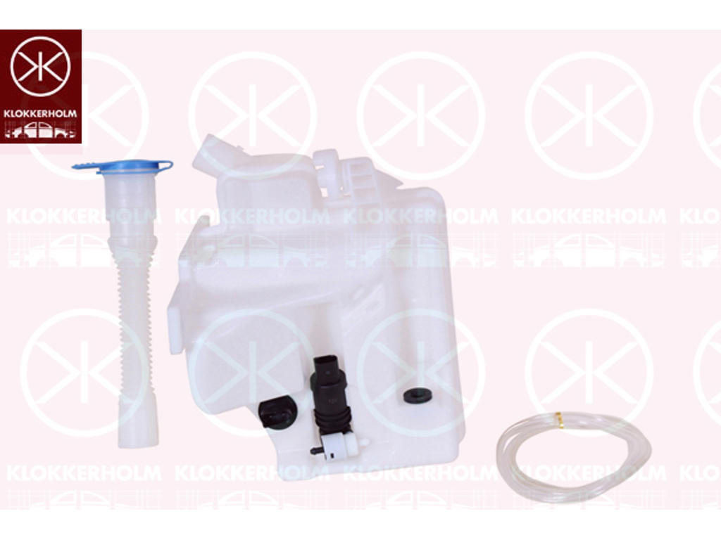 Waschwasserbehälter, Scheibenreinigung, für Fahrzeuge mit Scheinwerferreinigungsanlage, mit Pumpe