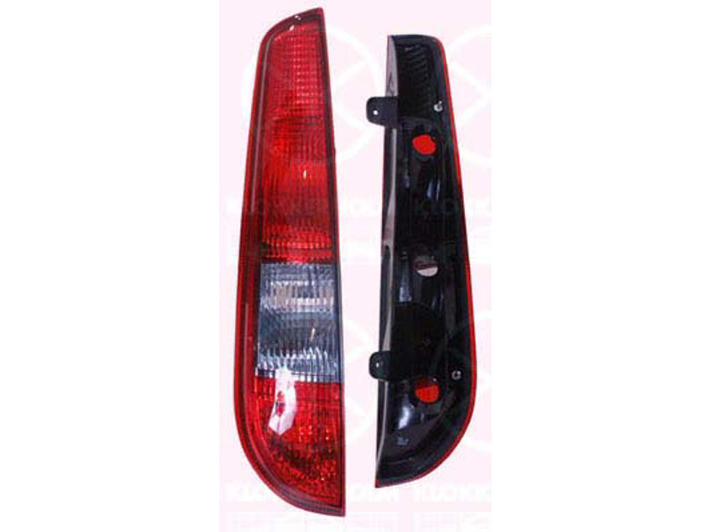 Kombinationsbackljus, vit/röd, Vänster, Visteon