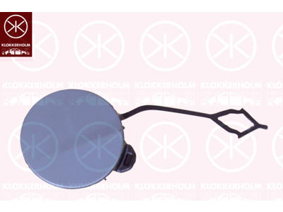 Flap, tow hook, w/primer, Front, Vehicle Equipment Line/Variant: GS LINE
