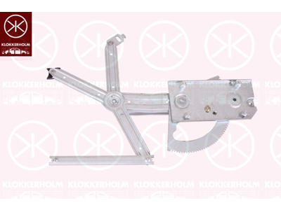 Window Regulator, without electric motor, with comfort function, Electric, Right Front