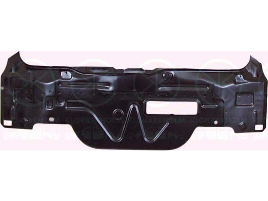 Bagpanel, Endeplade, Kompletdel