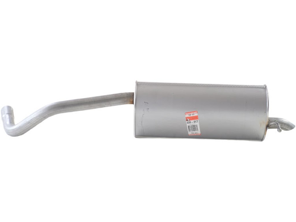 Rear Muffler, See accessories list for additionally required parts:  
