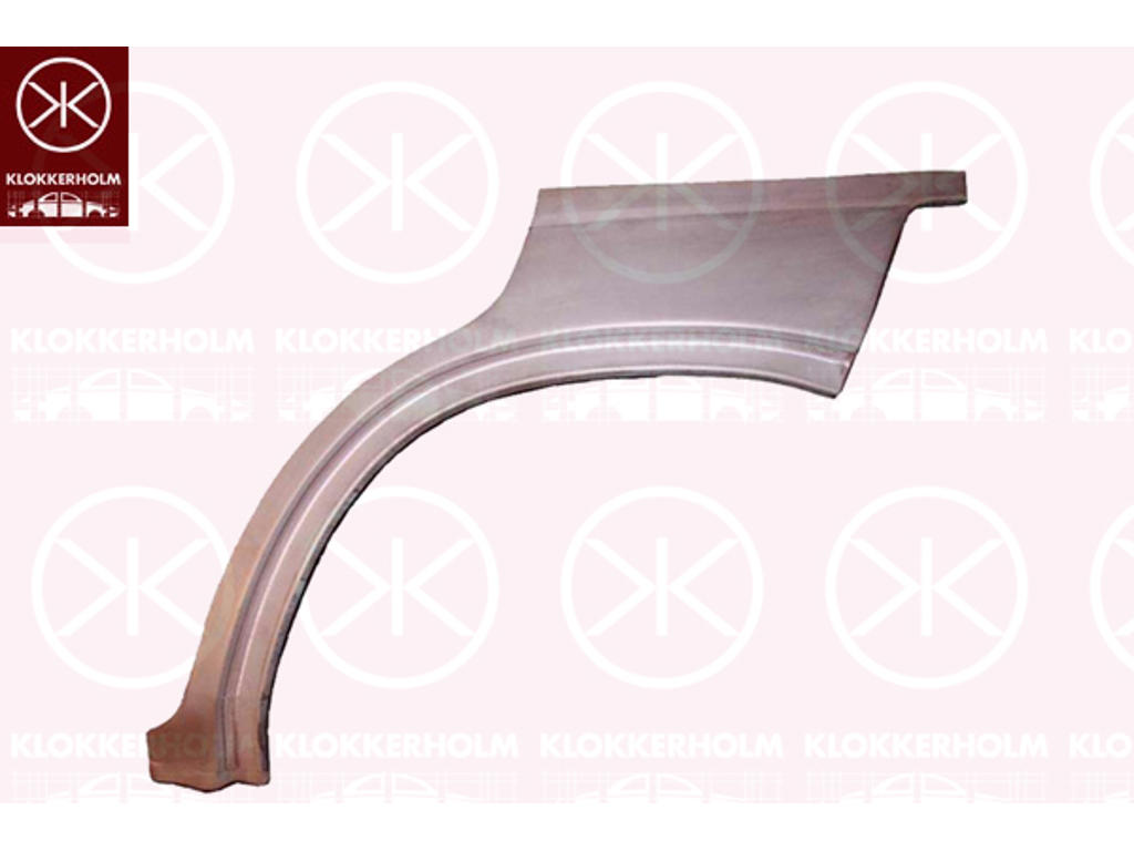 Quarter Panel, 4-dr, Left, Wheel Arch Border, Repair Panel