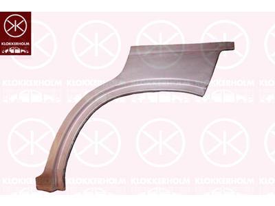 Quarter Panel, 4-dr, Left, Wheel Arch Border, Repair Panel