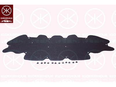 Äänieriste, Keski osa, Asennuspuoli: Konepelti