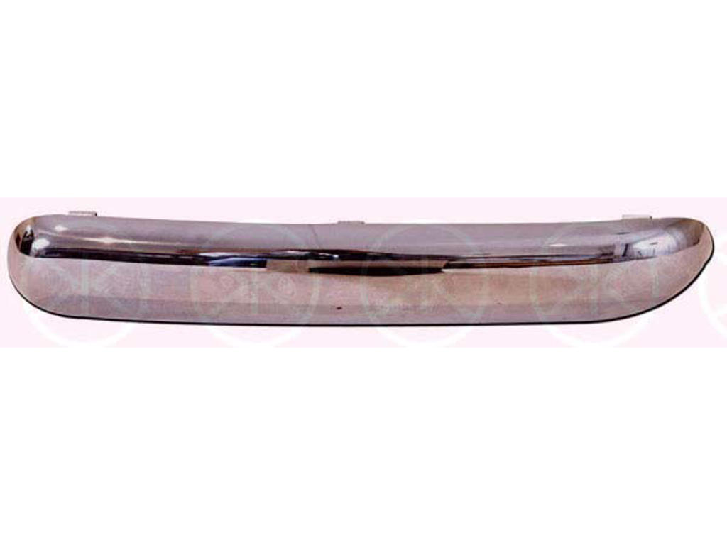 Trim/Protection Strip, bumper, chrome, Left Front