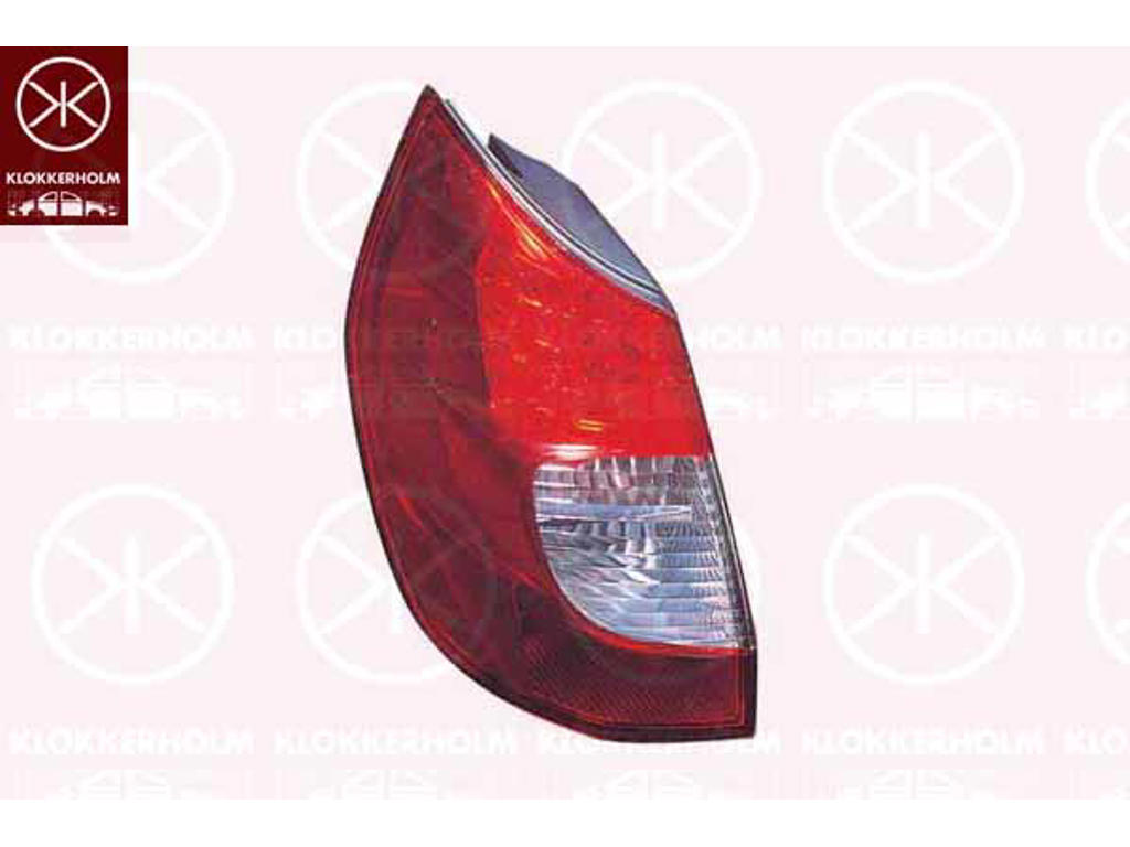 Kombinationsbackljus, LED, utan lamphållare, Höger
