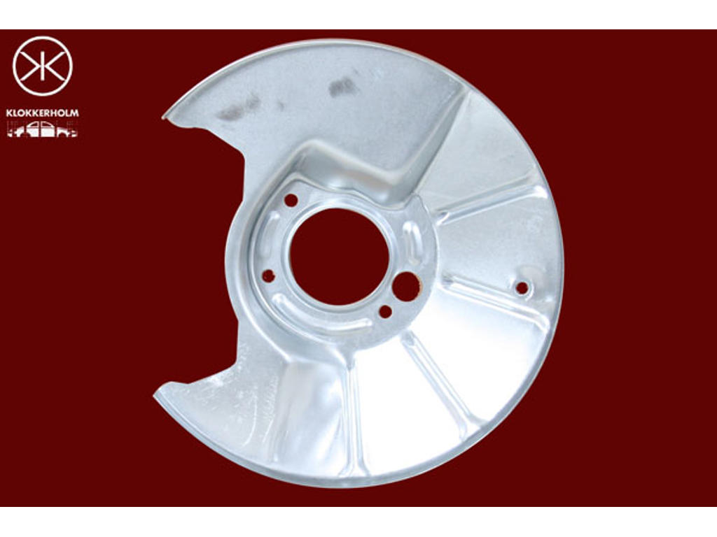 Dekplaat, remschijf, Achteras rechts, Diameter 1/2 [mm]: 283/64, Gegalvaniseerd