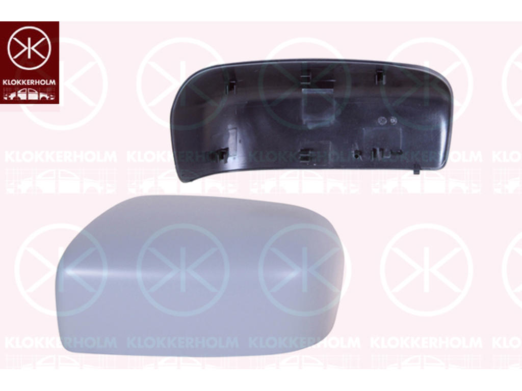 Housing, exterior mirror, w/primer, Right