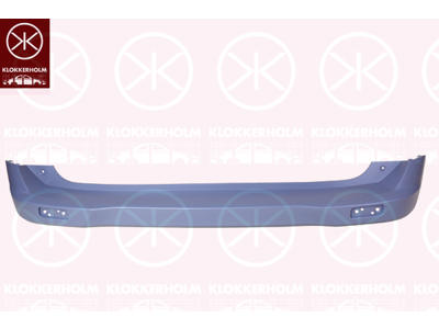 Bumper, w/primer, Rear
