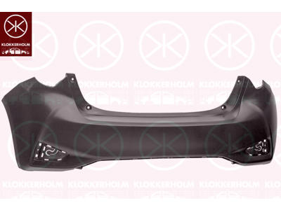 Bumper, Rear, Smooth