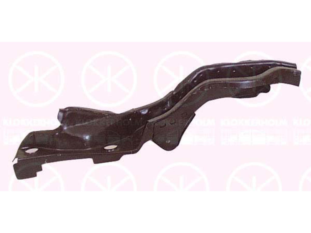 Frame Side Rail, with spring seat, Full Body Section, Right Rear, Upper section