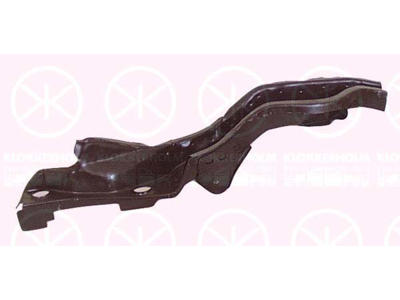 Frame Side Rail, with spring seat, Full Body Section, Left Rear, Upper section