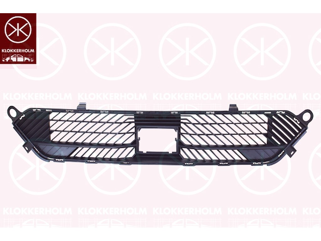 Radiateurgrille, Voor, Onderste deel