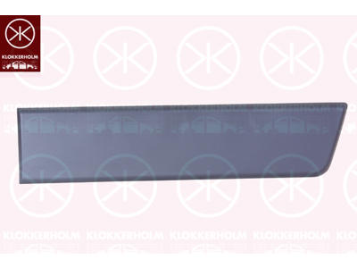 Listwa ozdobna/ochronna, blotnik, z tylu po prawej, Rozstaw osi [mm]: 4035, Dlugosc [cm]: 80, czarny