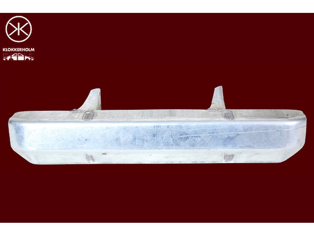 Bumper, Left Rear, without holes for extensions, Steel