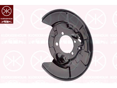 Bromssköld, Bakaxel höger, Diameter 1/diameter 2 [mm]: 300/75