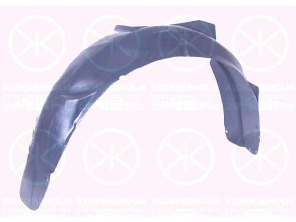 Beklädnad, hjulhus, plast, vänster fram