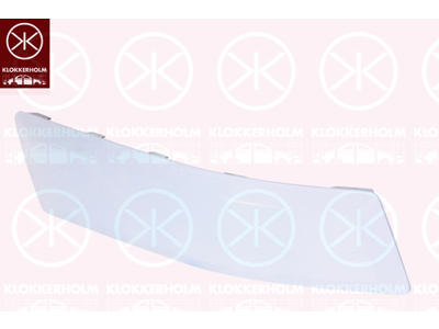 Trim/Protection Strip, bumper, w/primer, Right Rear