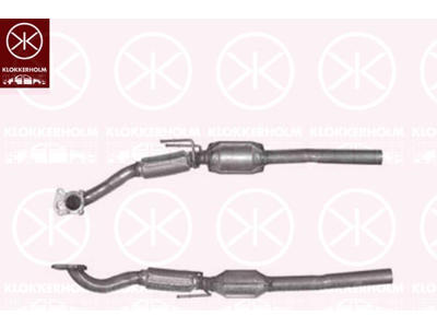 Catalytic Converter, Up to Euro 3, Front