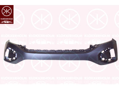 Bumper, w/primer, Front, Upper section