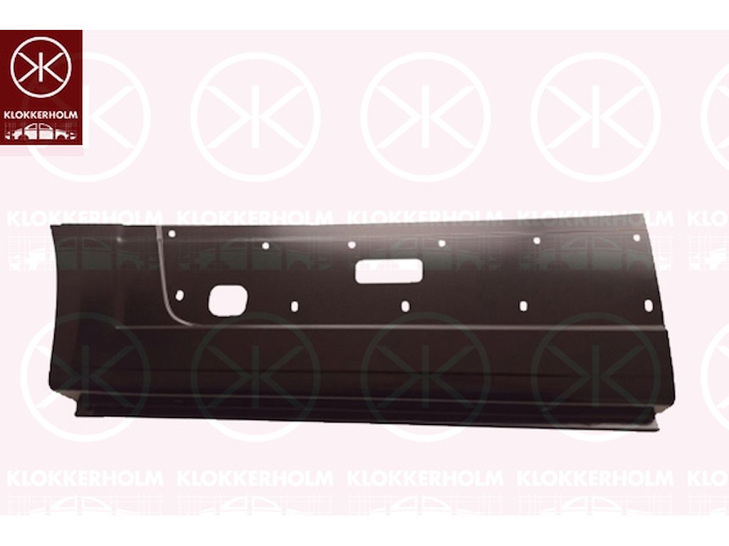 Quarter Panel, Side Panel, Repair Panel, Right Front, Axle Distance [mm]: 4035, with hole for direction indicator