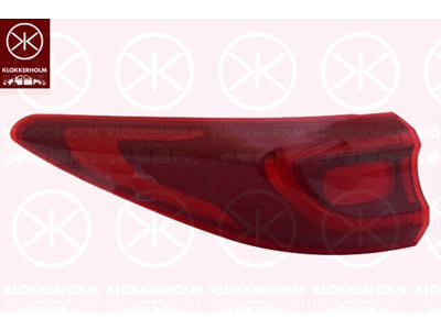 Kombinationsbackljus, Höger, ytterdel, med lamphållare
