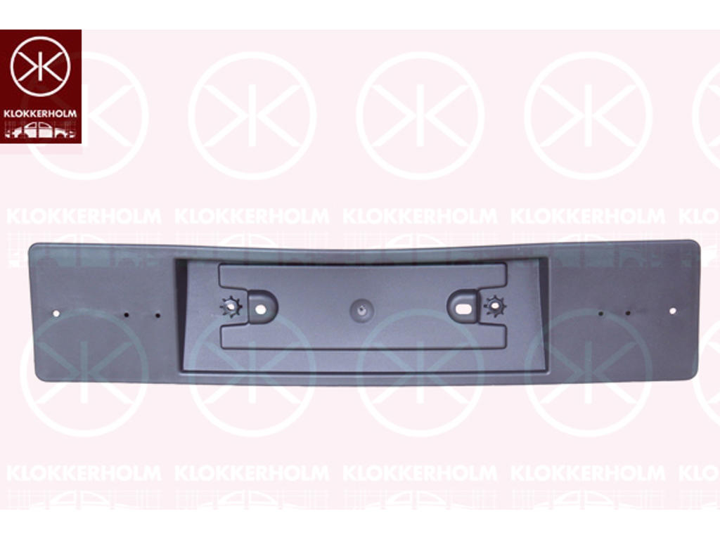 Licence Plate Holder, Front