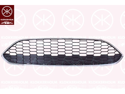 Ritilä, Edessä, kromi/musta, Ylä osa