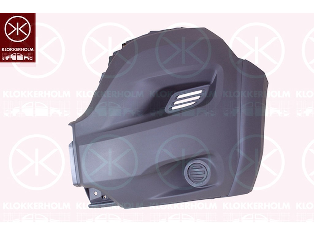 Bumper, Right Front, Outer section, Vehicle Equipment Line/Variant: HEAVY