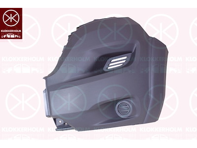 Bumper, Right Front, Outer section, Vehicle Equipment Line/Variant: HEAVY