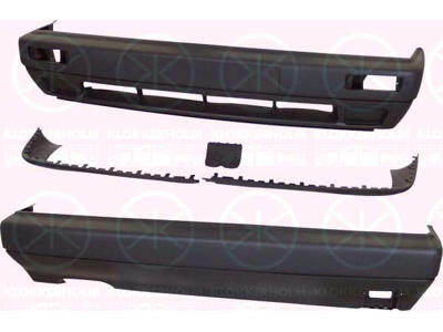 Conversion Kit, bumper, Full Body Section, with spoiler, black
