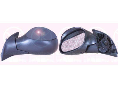 Exterior Mirror, Control: cable pull, Convex, Left